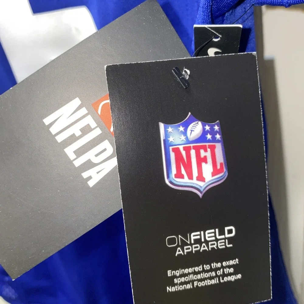 Nwt New York Giants NFL Football Jersey Women's Nike Small 26‎ Barkley On Field